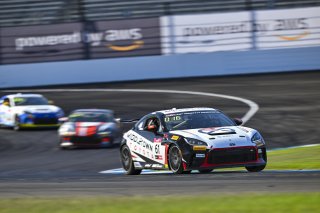 #61 Toyota GR86 of James Klimas, Skip Barber Racing, GR Cup, Am, SRO America, Indianapolis Motor Speedway, Indianapolis, IN, Oct 16&ndash;19, 2025
 | Fred Hardy | www.FredHardyPhoto.com &copy;2025