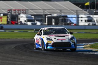 #80 Toyota GR86 of Paityn Feyen, Nitro Motorsports, GR Cup, Am, SRO America, Indianapolis Motor Speedway, Indianapolis, IN, Oct 16&ndash;19, 2025
 | Fred Hardy | www.FredHardyPhoto.com &copy;2025