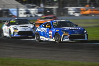 #46 Toyota GR86 of Lucas Weisenberg, Lucas Racing, GR Cup, Am, SRO America, Indianapolis Motor Speedway, Indianapolis, IN, Oct 16–19, 2025
 | Fred Hardy | www.FredHardyPhoto.com ©2025