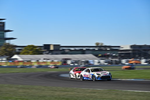 #80 Toyota GR86 of Paityn Feyen, Nitro Motorsports, GR Cup, Am, SRO America, Indianapolis Motor Speedway, Indianapolis, IN, Oct 16–19, 2025
 | Fred Hardy | www.FredHardyPhoto.com ©2025