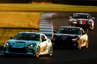 The Toyota GR Cup  Practice - P2 in Indianapolis, Indiana on Friday, Oct. 17, 2025.

Practice, On Track, Practice - P2 
Rutledge Wood, 18, Precision Racing LA, Toyota GR86

Photo by
— Lucas Carter / TGRNA | Copyright Lucas Carter/Toyota Racing Development