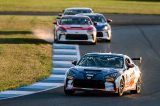 The Toyota GR Cup  Practice - P2 in Indianapolis, Indiana on Friday, Oct. 17, 2025.

Practice, On Track, Practice - P2 
Westin Workman, 13, BSI Racing, Endava, Toyota GR86

Photo by
— Lucas Carter / TGRNA | Copyright Lucas Carter/Toyota Racing Development