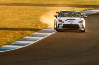 The Toyota GR Cup  Practice - P2 in Indianapolis, Indiana on Friday, Oct. 17, 2025.

Practice, On Track, Practice - P2 
Jaxon Bell, 7, Copeland Motorsports, BRAUNABILITY, Toyota GR86

Photo by
— Lucas Carter / TGRNA | Copyright Lucas Carter/Toyota Racing Development