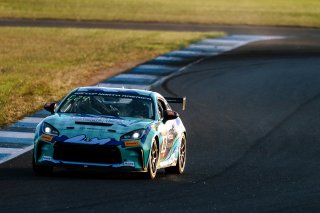 The Toyota GR Cup  Practice - P2 in Indianapolis, Indiana on Friday, Oct. 17, 2025.

Practice, On Track, Practice - P2 
Rutledge Wood, 18, Precision Racing LA, Toyota GR86

Photo by
— Lucas Carter / TGRNA | Copyright Lucas Carter/Toyota Racing Development