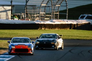 The Toyota GR Cup  Practice - P2 in Indianapolis, Indiana on Friday, Oct. 17, 2025.

Practice, On Track, Practice - P2 
Andrew Gilleland, 86, Eagles Canyon Racing Powered by Fast Track, Braun Ability, Toyota GR86, Jeff Curry, 57, Mitchell Toyota, Performa | Copyright Lucas Carter/Toyota Racing Development