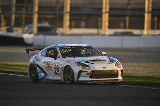 #98 Toyota GR86 of Max Schweid, TechSport, GR Cup, Am, SRO America, Indianapolis Motor Speedway, Indianapolis, IN, Oct 16&ndash;19, 2025
 | Fred Hardy | www.FredHardyPhoto.com &copy;2025