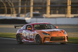 #11 Toyota GR86 of Farran Davis, RVA Graphics Motorsports by Speed Syndicate, GR Cup, Am, SRO America, Indianapolis Motor Speedway, Indianapolis, IN, Oct 16&ndash;19, 2025
 | Fred Hardy | www.FredHardyPhoto.com &copy;2025