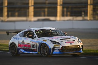 #80 Toyota GR86 of Paityn Feyen, Nitro Motorsports, GR Cup, Am, SRO America, Indianapolis Motor Speedway, Indianapolis, IN, Oct 16&ndash;19, 2025
 | Fred Hardy | www.FredHardyPhoto.com &copy;2025
