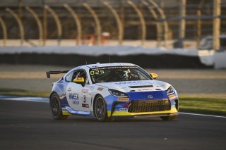 #3 Toyota GR86 of Jason Kos, Eagles Canyon Racing Powered by Fast Track, GR Cup, Am, SRO America, Indianapolis Motor Speedway, Indianapolis, IN, Oct 16&ndash;19, 2025
 | Fred Hardy | www.FredHardyPhoto.com &copy;2025