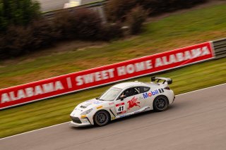 The Toyota GR Cup   in \Barber Motorsports Park#1\, \Barber Motorsports Park#2\ on Saturday, Sept. 6, 2025.

Qualifying, Qualifying - Q1 
41, Copeland Motorsports, Jenson Sofronas, Mobil1, 10-Tenths Trackside, GMG Racing, Toyota GR86

Photo by
— James Arm | SRO Motorsports Group