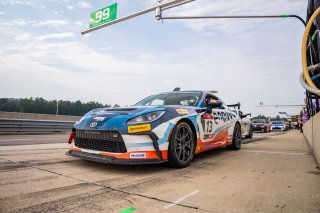 The Toyota GR Cup   in \Barber Motorsports Park#1\, \Barber Motorsports Park#2\ on Saturday, Sept. 6, 2025.

Qualifying, Qualifying - Q1 
13, BSI Racing, Westin Workman, Endava, Toyota GR86

Photo by
— James Armas | SRO Motorsports Group