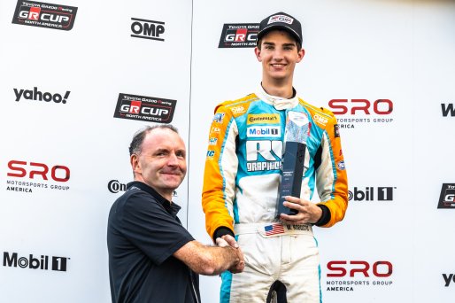 #2 Toyota GR86 of Will Robusto, RVA Graphics Motorsports by Speed Syndicate, GR Cup, Am, SRO America, Indianapolis Motor Speedway, Indianapolis, IN, Oct 16–19, 2025
 | SRO Motorsports Group