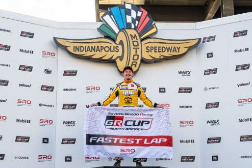 #55 Toyota GR86 of Spike Kohlbecker, RVA Graphics Motorsports by Speed Syndicate, GR Cup, Am, SRO America, Indianapolis Motor Speedway, Indianapolis, IN, Oct 16–19, 2025
 | SRO Motorsports Group