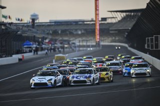 #72 Toyota GR86 of Ethan Goulart, TechSport, GR Cup, Am, SRO America, Indianapolis Motor Speedway, Indianapolis, IN, Oct 16&ndash;19, 2025
 | Fred Hardy | www.FredHardyPhoto.com &copy;2025
