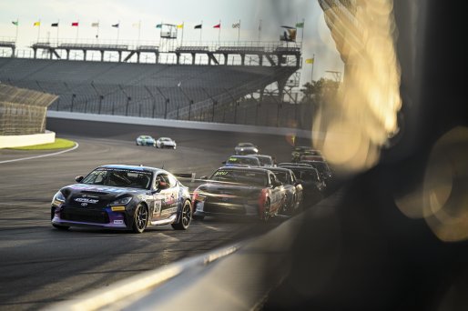 #21 Toyota GR86 of Ford Koch, Copeland Motorsports, GR Cup, Am, SRO America, Indianapolis Motor Speedway, Indianapolis, IN, Oct 16–19, 2025
 | Fred Hardy | www.FredHardyPhoto.com ©2025