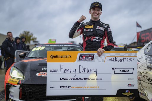 #88 Toyota GR86 of Henry Drury, PT Autosport with Copeland Motorsports, GR Cup, Am, SRO America, Indianapolis Motor Speedway, Indianapolis, IN, Oct 16–19, 2025
 | Fred Hardy | www.FredHardyPhoto.com ©2025