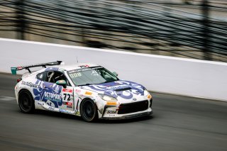The Toyota GR Cup  Round 14 - R2 in Indianapolis, Indiana on Sunday, Oct. 19, 2025.

Race, On Track, Round 14 - R2 
Ethan Goulart, 72, TechSport, Octopode, GR Performance Parts, SCDA, Cantera Carraizo, Toyota GR86

Photo by
— Lucas Carter / TGRNA | Copyright Lucas Carter/Toyota Racing Development