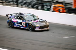 The Toyota GR Cup  Round 14 - R2 in Indianapolis, Indiana on Sunday, Oct. 19, 2025.

Race, On Track, Round 14 - R2 
Ford Koch, 21, Copeland Motorsports, Koch Automotive group, Toyota GR86

Photo by
— Lucas Carter / TGRNA | Copyright Lucas Carter/Toyota Racing Development
