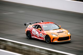 The Toyota GR Cup  Round 14 - R2 in Indianapolis, Indiana on Sunday, Oct. 19, 2025.

Race, On Track, Round 14 - R2 
Farran Davis, 11, RVA Graphics Motorsports by Speed Syndicate, RVA Graphics and Wraps, Woodfin, Vortex Metals, Toyota GR86

Photo by
— Luca | Copyright Lucas Carter/Toyota Racing Development