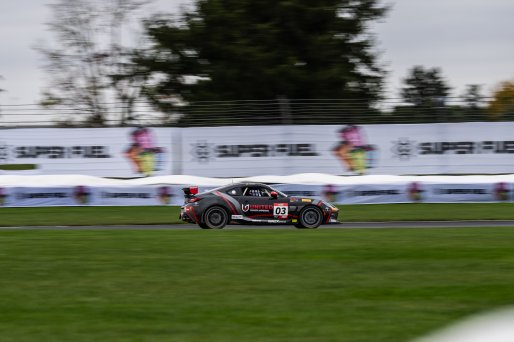 #03 Toyota GR86 Karl Forman, Precision Racing LA, GR Cup, Am, SRO America, Indianapolis Motor Speedway, Indianapolis, IN, Oct 16–19, 2025
 | SRO Motorsports Group