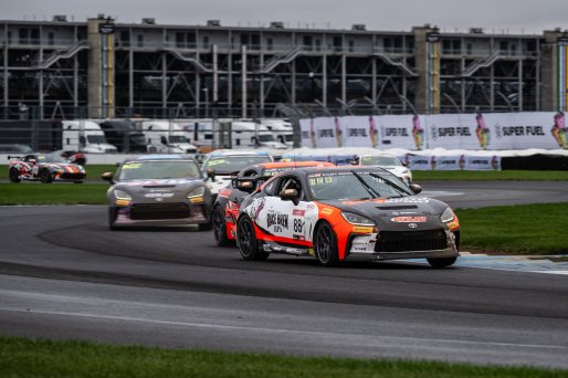 #88 Toyota GR86 of Henry Drury, PT Autosport with Copeland Motorsports, GR Cup, Am, SRO America, Indianapolis Motor Speedway, Indianapolis, IN, Oct 16–19, 2025
 | SRO Motorsports Group