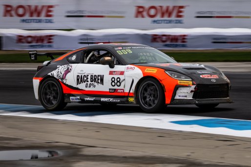 #88 Toyota GR86 of Henry Drury, PT Autosport with Copeland Motorsports, GR Cup, Am, SRO America, Indianapolis Motor Speedway, Indianapolis, IN, Oct 16–19, 2025
 | SRO Motorsports Group