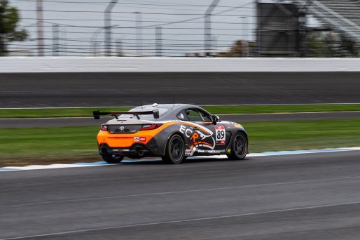 #89 Toyota GR86 of Livio Galanti, Eagles Canyon Racing Powered by Fast Track, GR Cup, Am, SRO America, Indianapolis Motor Speedway, Indianapolis, IN, Oct 16–19, 2025
 | SRO Motorsports Group