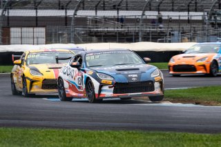 #13 Toyota GR86 of Westin Workman, BSI Racing, GR Cup, Am, SRO America, Indianapolis Motor Speedway, Indianapolis, IN, Oct 16–19, 2025
 | SRO Motorsports Group