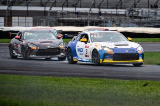 #3 Toyota GR86 of Jason Kos, Eagles Canyon Racing Powered by Fast Track, GR Cup, Am, SRO America, Indianapolis Motor Speedway, Indianapolis, IN, Oct 16&ndash;19, 2025
 | SRO Motorsports Group