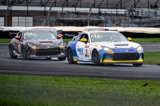 #3 Toyota GR86 of Jason Kos, Eagles Canyon Racing Powered by Fast Track, GR Cup, Am, SRO America, Indianapolis Motor Speedway, Indianapolis, IN, Oct 16–19, 2025
 | SRO Motorsports Group