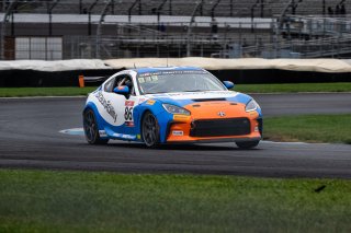 #86 Toyota GR86 of Andrew Gilleland, Eagles Canyon Racing Powered by Fast Track, GR Cup, Am, SRO America, Indianapolis Motor Speedway, Indianapolis, IN, Oct 16&ndash;19, 2025
 | SRO Motorsports Group