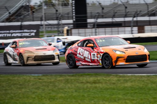 #11 Toyota GR86 of Farran Davis, RVA Graphics Motorsports by Speed Syndicate, GR Cup, Am, SRO America, Indianapolis Motor Speedway, Indianapolis, IN, Oct 16–19, 2025
 | SRO Motorsports Group