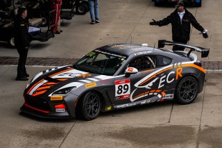 #89 Toyota GR86 of Livio Galanti, Eagles Canyon Racing Powered by Fast Track, GR Cup, Am, SRO America, Indianapolis Motor Speedway, Indianapolis, IN, Oct 16&ndash;19, 2025
 | SRO Motorsports Group