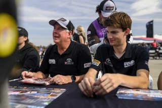 #11 Toyota GR86 of Farran Davis, RVA Graphics Motorsports by Speed Syndicate, GR Cup, Am, SRO America, Indianapolis Motor Speedway, Indianapolis, IN, Oct 16–19, 2025
 | Fred Hardy | www.FredHardyPhoto.com ©2025