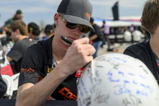 Autograph Session. GR Cup, Indianapolis Motor Speedway, Indianapolis, IN, Oct 16–19, 2025
 | Fred Hardy | www.FredHardyPhoto.com ©2025