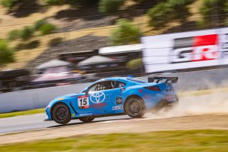 Sonoma, Sonoma Raceway, 15, Spike Kohlbecker, TechSport Racing, Toyota GR86, JA, Toyota GR Cup, Practice - P3, California, GRCup, Test Session
 | SRO Motorsports Group