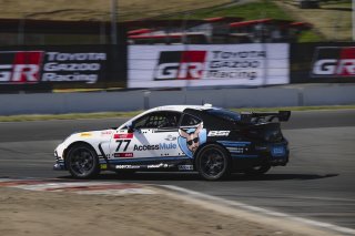 #77 Toyota GR86 of Alcyr Araujo, BSI Racing, GR Cup, Am, SRO America, Sonoma Raceway, Sonoma, CA, Mar 27 - 29, 2026
 | Fred Hardy | www.echoandorigin.studio &copy;2026