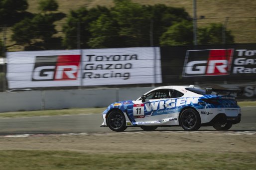 #11 Toyota GR86 of Garrett Manes, RVA Graphics Motorsports by Speed Syndicate, GR Cup, Am, SRO America, Sonoma Raceway, Sonoma, CA, Mar 27 - 29, 2026
 | Fred Hardy | www.echoandorigin.studio &copy;2026