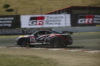 #90 Toyota GR86 of Carter Wilson, Eagles Canyon w/Fast Track, GR Cup, Am, SRO America, Sonoma Raceway, Sonoma, CA, Mar 27 - 29, 2026
 | Fred Hardy | www.echoandorigin.studio &copy;2026