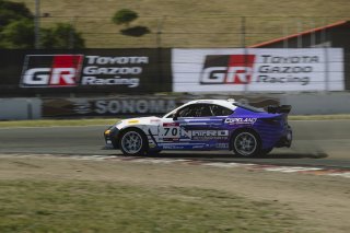 #70 Toyota GR86 of Jay Thomas, Nitro Motorsports, GR Cup, Am, SRO America, Sonoma Raceway, Sonoma, CA, Mar 27 - 29, 2026
 | Fred Hardy | www.echoandorigin.studio &copy;2026