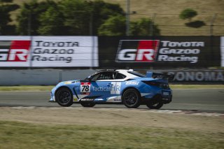 #78 Toyota GR86 of Ethan Ayars, BSI Racing, GR Cup, Am, SRO America, Sonoma Raceway, Sonoma, CA, Mar 27 - 29, 2026
 | Fred Hardy | www.echoandorigin.studio &copy;2026