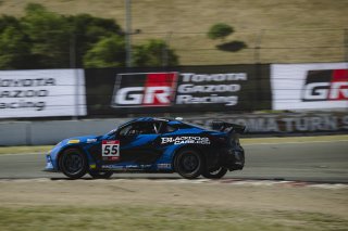 #55 Toyota GR86 of Liam Harrison, Blackdog Racing, GR Cup, Am, SRO America, Sonoma Raceway, Sonoma, CA, Mar 27 - 29, 2026
 | Fred Hardy | www.echoandorigin.studio &copy;2026