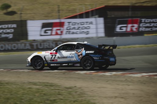 #77 Toyota GR86 of Alcyr Araujo, BSI Racing, GR Cup, Am, SRO America, Sonoma Raceway, Sonoma, CA, Mar 27 - 29, 2026
 | Fred Hardy | www.echoandorigin.studio &copy;2026
