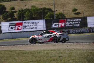 #812 Toyota GR86 of Maite Caceres, RAFA Racing Team, GR Cup, Am, SRO America, Sonoma Raceway, Sonoma, CA, Mar 27 - 29, 2026
 | Fred Hardy | www.echoandorigin.studio &copy;2026