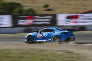 #15 Toyota GR86 of Spike Kohlbecker, TechSport Racing, GR Cup, Am, SRO America, Sonoma Raceway, Sonoma, CA, Mar 27 - 29, 2026
 | Fred Hardy | www.echoandorigin.studio &copy;2026