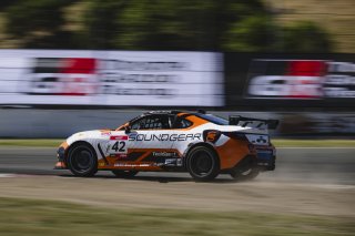 #42 Toyota GR86 of Parker DeLong, TechSport Racing, GR Cup, Am, SRO America, Sonoma Raceway, Sonoma, CA, Mar 27 - 29, 2026
 | Fred Hardy | www.echoandorigin.studio &copy;2026
