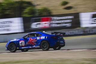 #41 Toyota GR86 of Jenson Sofronas, Copeland Motorsports / GMG Racing, GR Cup, Am, SRO America, Sonoma Raceway, Sonoma, CA, Mar 27 - 29, 2026
 | Fred Hardy | www.echoandorigin.studio &copy;2026