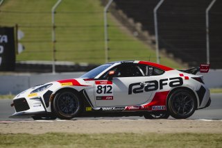 #812 Toyota GR86 of Maite Caceres, RAFA Racing Team, GR Cup, Am, SRO America, Sonoma Raceway, Sonoma, CA, Mar 27 - 29, 2026
 | Fred Hardy | www.echoandorigin.studio &copy;2026