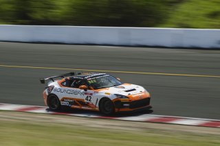 #42 Toyota GR86 of Parker DeLong, TechSport Racing, GR Cup, Am, SRO America, Sonoma Raceway, Sonoma, CA, Mar 27 - 29, 2026
 | Fred Hardy | www.echoandorigin.studio &copy;2026