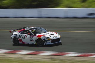 #812 Toyota GR86 of Maite Caceres, RAFA Racing Team, GR Cup, Am, SRO America, Sonoma Raceway, Sonoma, CA, Mar 27 - 29, 2026
 | Fred Hardy | www.echoandorigin.studio &copy;2026